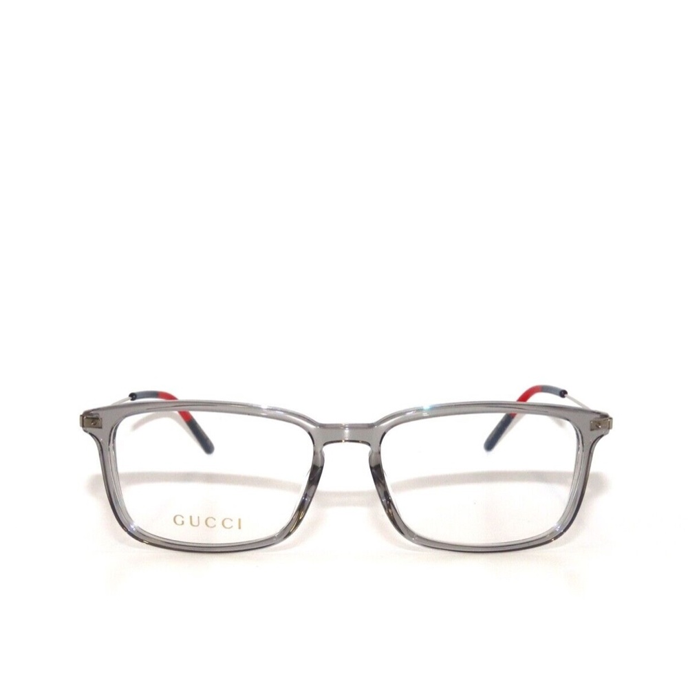 Gucci GG1056OA 003 56 1056OA Gray Silver Eyeglasses 1056 - Picture 3 of 6